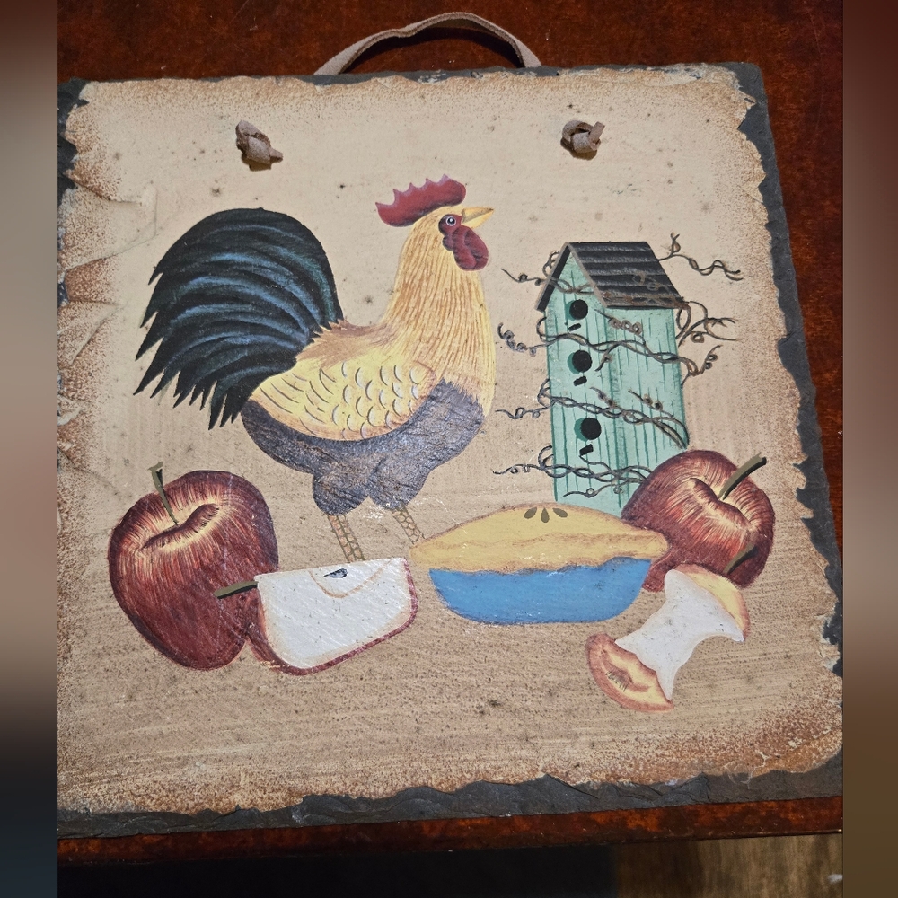 Source Unknown Rustic Rooster Kitchen Decor - Picture 2 of 3